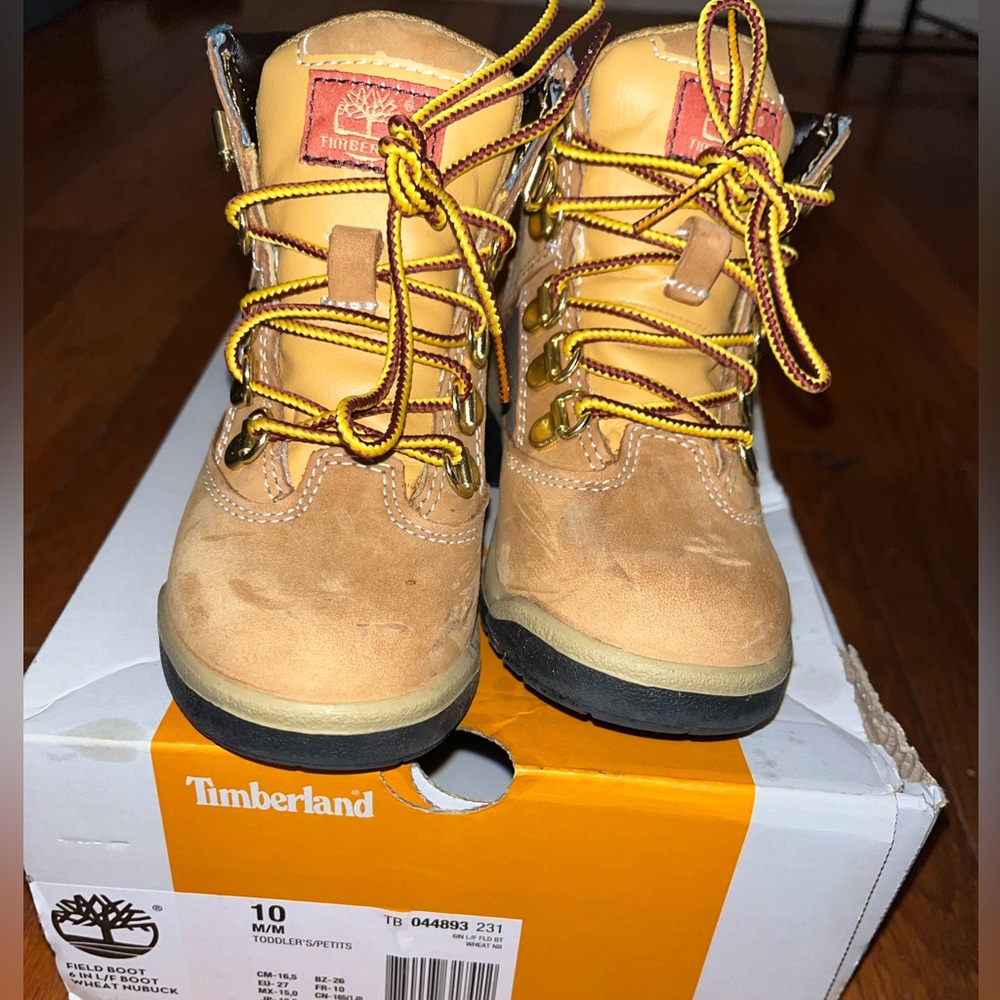 Wheat Nubuck Toddler Timberland